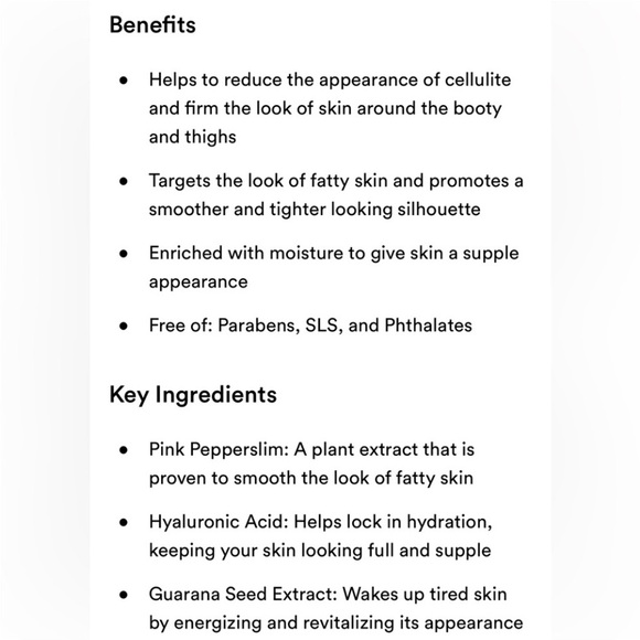 MAELYS B-TIGHT Lift & Firm Booty Mask NWT - Picture 8 of 12